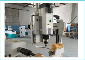 Tự động <span class=keywords><strong>CNC</strong></span> gỗ Máy tiện máy kết hợp biến chế biến gỗ sản phẩm - Product Image 4