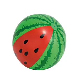 Kunden spezifischer aufblasbarer großer Wassermelonen-PVC-Strand ball für Sommer