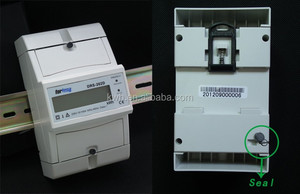 원격 방해기 단상 1600imp/kwh LCD 디스플레이 230V 전자 계량기용 에너지 미터 - Product Image 3