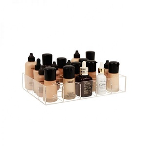 Exquisite <strong>Clear</strong> Acrylic <strong>Makeup</strong> Organiser Acrylic Foundation <strong>Tray</strong>
