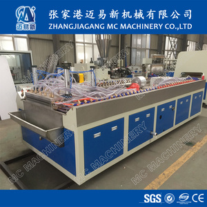 Bambou et en plastique composite <span class=keywords><strong>plaque</strong></span>/panneau Production Extrudeuse Machine - Product Image 4