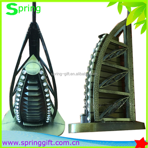 Металлический подарок <span class=keywords><strong>Burj</strong></span> <span class=keywords><strong>Al</strong></span>, арабское гостиничное ремесло Дубай, путешествия, сувенир, 3D здание