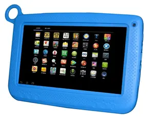 แท็บเล็ตพีซีสำหรับเด็ก,แท็บเล็ตหน้าจอสัมผัสขนาด7นิ้ว8Gb Ram แอนดรอยด์5.1การเรียนรู้ Apps & เกม Quad Core พร้อม Allwinner A33 Wifi