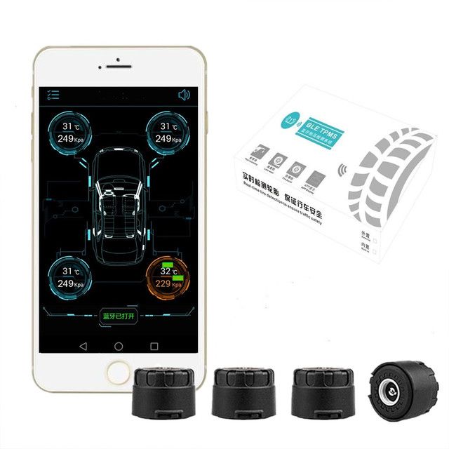 Wholesale Price Black Tire Pressure Monitoring System TPMS Sensor Car Tools LED Display TPMS