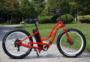 Chino 26 pulgadas eléctrico fat tire bike para dama de largo alcance - Product Image 3