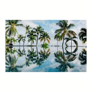 Dafen Nuovo Prodotto di Arte Della Parete di Stampa <span class=keywords><strong>su</strong></span> Tela di Canapa paesaggio Spiaggia Foto - Product Image 1