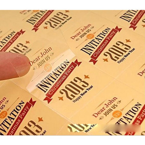 Pegatina de PVC de alta calidad con LOGO para bebé, adhesivo de crema corporal, Impresión de etiquetas transparentes para bebés, <span class=keywords><strong>etiqueta</strong></span> de ropa cosmética - Product Image 2