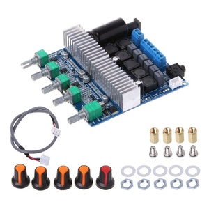 Placa <span class=keywords><strong>2.1</strong></span> amplificador sem fio TPA3116 TPA3116D2 Digital de ALTA FIDELIDADE de Graves Subwoofer Placa Amplificador de Áudio 50W * 2 + 100W