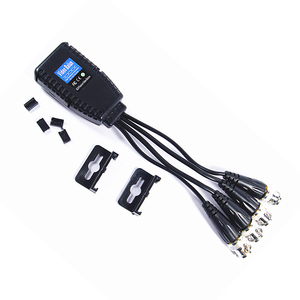 CCTV pasivo de 4 canales UTP BNC HD Video Balun CCTV RJ45 1080p/5MP/8MP HDCVI CVI TVI AHD para cámara CCTV - Product Image 2