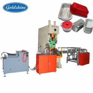 45T Aluminium folien behälter Press maschine für Produktions linie