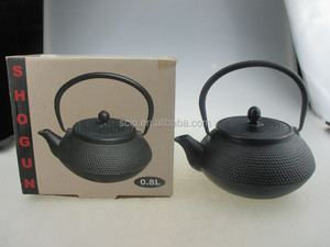 Enamel chinese <strong>cast</strong> <strong>iron</strong> teapot <strong>kettle</strong> Royal Kasite laser logo metal eco-friendly lfgb coffee & tea sets