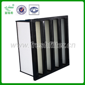 Filtro de ar h13 h14 <span class=keywords><strong>hepa</strong></span> plissado, com moldura de liga de alumínio - Product Image 3