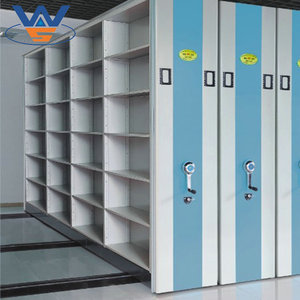 Hot Sale Code Lock <strong>Mobile</strong> Storage Cabinet Metal File <strong>Rack</strong> Movable Racking System with Perfect Quality and Competitive Price - Product Image 6