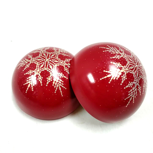 Small Christmas <strong>Chocolate</strong> <strong>Tin</strong> Balls Shaped Gift <strong>Tins</strong> for Decorative Purpose Ball Shaped Metal Cans - Product Image 3