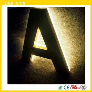 molto luminoso 3d retroilluminato <span class=keywords><strong>led</strong></span> <span class=keywords><strong>lettere</strong></span> canale per il negozio segno cartellone display - Product Image 4