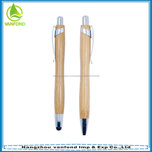 Promocional de alta calidad eco friendly <span class=keywords><strong>bamboo</strong></span> bolígrafo y lápiz juego - Product Image 2