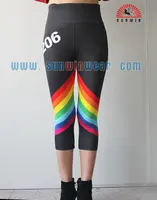 Изготовленные на заказ спортивные штаны для бега и йоги, ДЕШЕВЫЕ ОБЛЕГАЮЩИЕ женские штаны для бега