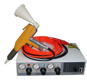 실험실 테스트를 위한 분말 컵 총을 가진 WX-101TC 정전기 분말 코팅 기계 - Product Image 3