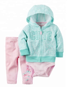 Conjunto de ropa para bebé, 3 unidades, chaqueta con capucha para bebé, monos de manga corta y pantalones largos, 12,5 - Product Image 2