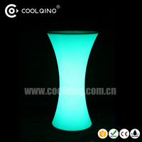Discothèque LED Meubles RVB Changement de couleur Table d'événement Télécommande Table de cocktail ronde LED bar Table basse Meubles d'événement
