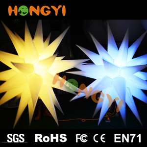 Fábrica directa iluminación LED inflable estrella estrellas coloridas medusas luminosa <span class=keywords><strong>discoteca</strong></span> apoyos modelo - Product Image 5