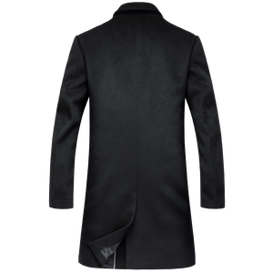Fabbriche di porcellana Mens <span class=keywords><strong>Cashmere</strong></span> Modello Lungo Cappotti - Product Image 4