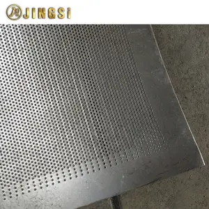 Small Hole Stainless Steel Perforated Metal Sheet Protection Screen expanded metal filter cylinders square mesh screen
