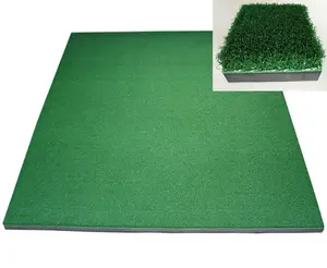 Tapis de golf étanche avec du sable, tapis de frappe de golf vs gazon