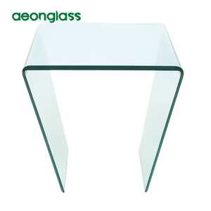 6mm Vidrio tempered curved showcase To To you cake and display case - Product Image 1
