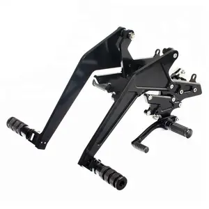 Pièces détachées de moto de haute qualité, repose-pieds arrière réglables pour <span class=keywords><strong>ER6N</strong></span> Ninja650 - Product Image 1