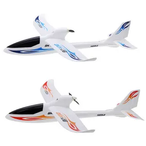 Grand avion rc électrique en plastique 3ch, jouet radio-cool, avec push back