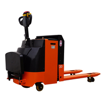 Transpaleta Eléctrica Vertical de Servicio Pesado de 5t, Transpaleta Hidráulica con Reposabrazos