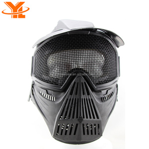 Etiqueta del tiro <span class=keywords><strong>al</strong></span> arco juego protect Mask, facial negro máscara de <span class=keywords><strong>paintball</strong></span> - Product Image 4