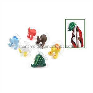 <span class=keywords><strong>Crochet</strong></span> mural en caoutchouc en forme de queue d'animal de dessin animé, porte-clés, porte-serviettes, porte-vêtements, accessoires de cuisine - Product Image 2