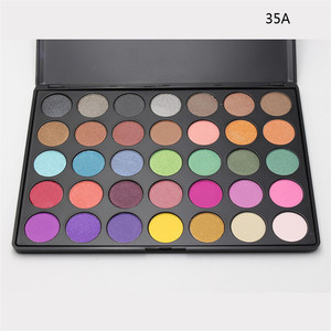 35가지 색상 신제품 도매 누드 아이섀도우 피그먼트 팔레트 방수 매트 메이크업 아이섀도우 팔레트 - Product Image 3