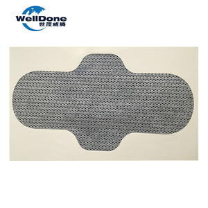 Tissu non tissé Spunbond fusible et antistatique respirant avec conception de trou perforé <span class=keywords><strong>pour</strong></span> serviettes hygiéniques - Product Image 1