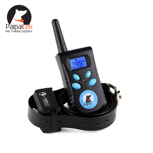 Paipaitek 3300ft Venta caliente Producto para mascotas <span class=keywords><strong>Anti</strong></span> No <span class=keywords><strong>Bark</strong></span> Shock <span class=keywords><strong>Collar</strong></span> de entrenamiento para perros con control remoto - Product Image 2