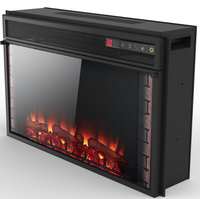 Cheminée électrique de haute qualité, chauffage électrique, cheminée murale avec effet de flamme LED