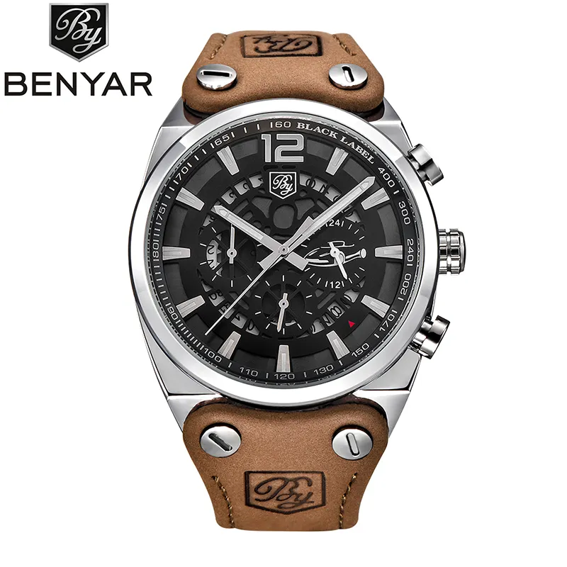 2018 Hot Original Branded BENYAR Watch Sport Luxury Men Watches 5112