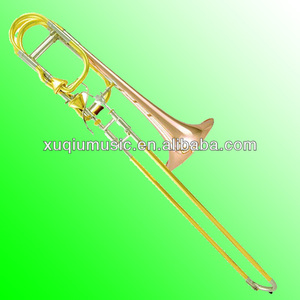 Alta calidad oro laca doble Thayer Válvula de Trombón - Product Image 3