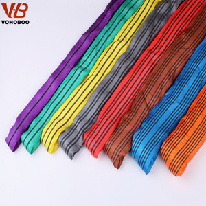 Chine VOHOBOO MARQUE <span class=keywords><strong>10</strong></span> <span class=keywords><strong>Tonnes</strong></span> Polyester Plat <span class=keywords><strong>de</strong></span> <span class=keywords><strong>Sangle</strong></span> <span class=keywords><strong>De</strong></span> <span class=keywords><strong>Levage</strong></span> sling - Product Image 2
