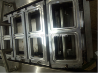 Machine automatique de remplissage et de scellage de gobelets pour yaourt liquide, miel et eau, avec système de capsulage et scelleuse de couvercles en aluminium
