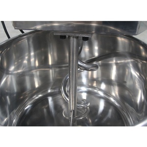 Mezclador de cocina <span class=keywords><strong>el</strong></span>éctrico de acero inoxidable, máquina para amasar masa, mezclador de masa comercial usado de doble velocidad - Product Image 4