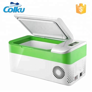 Nevera Portátil Pequeña para Viajeros, 12V CC, Mini Refrigerador para Auto, Estilo Deportivo, Congelador <span class=keywords><strong>con</strong></span> <span class=keywords><strong>Compresor</strong></span> para Exteriores - Product Image 3