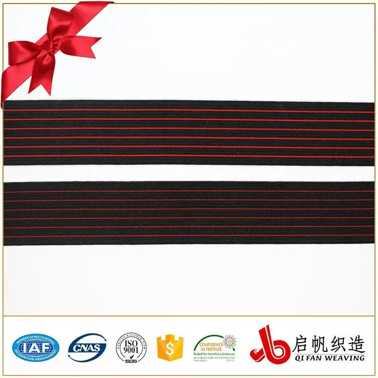 100% Polyester Materiaal knit binding tape elastische band