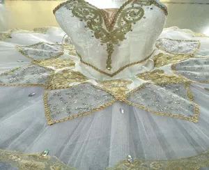 पेशेवर संस्करण नई सफेद बैले ट्यूटू नृत्य पोशाक आकर्षक 03 श्रृंखला - Product Image 1
