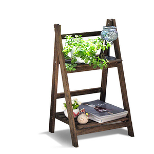 <span class=keywords><strong>Support</strong></span> de présentation pour plantes et pots de fleurs <span class=keywords><strong>en</strong></span> <span class=keywords><strong>bois</strong></span> pliable - Product Image 3