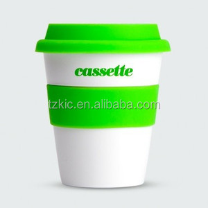 <span class=keywords><strong>Tasse</strong></span> à café en plastique chaud et froid, 12oz, avec couvercle, livraison gratuite - Product Image 2