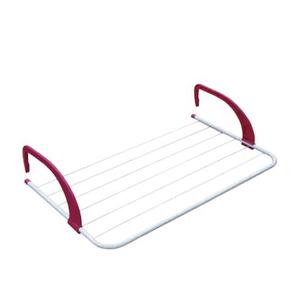 5 Bar Deluxe Radiatore Towel Hanger Pieghevole Asciugamano Asciugare I Vestiti Cremagliera Airer - Product Image 5