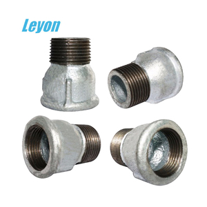 Leyon FM UL <span class=keywords><strong>soldado</strong></span> universal igual maleables accesorios de tubería de hierro npt cople hembra de macho accesorios de tubería - Product Image 2